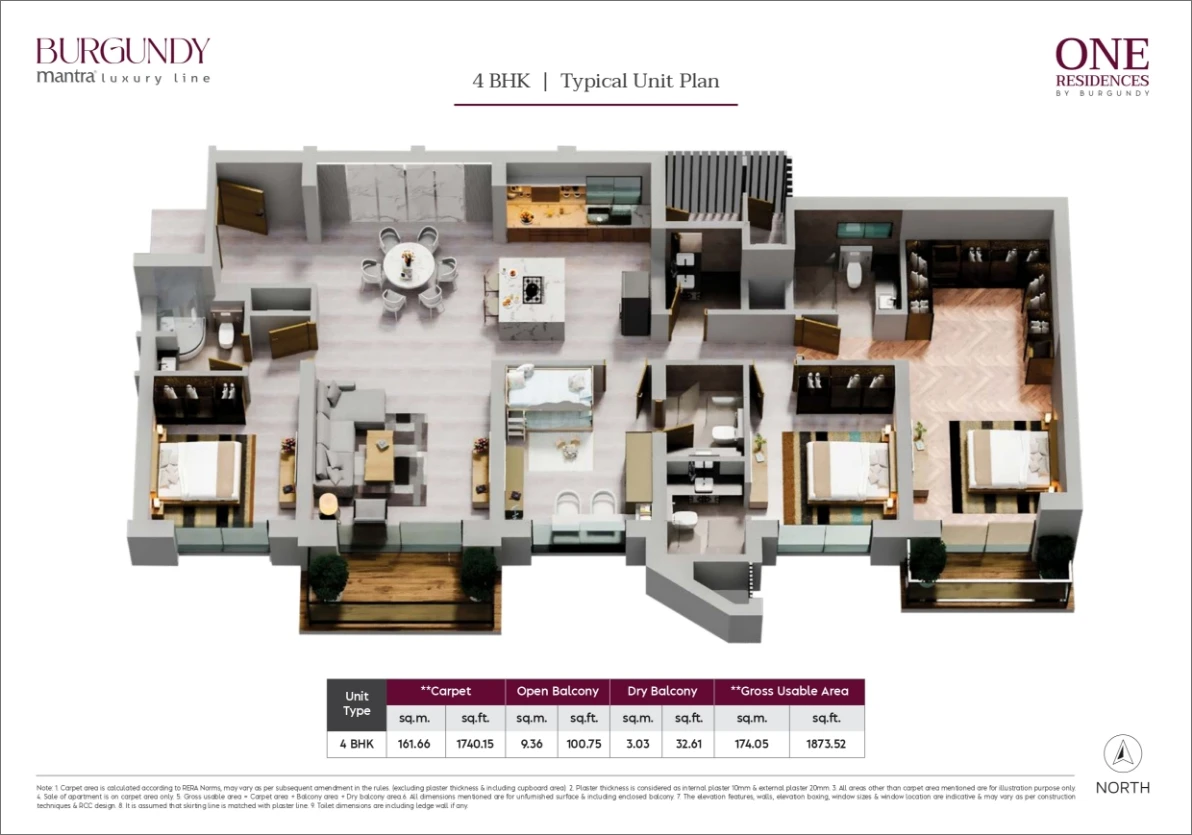 One Residences, Best Luxury Flat in Magarpatta Pune